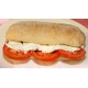 Panino mozzarella e pomodoro